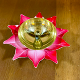 Designer Lotus Brass Akhand Diya