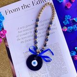 Blue Evil Eye Hanging For Protection